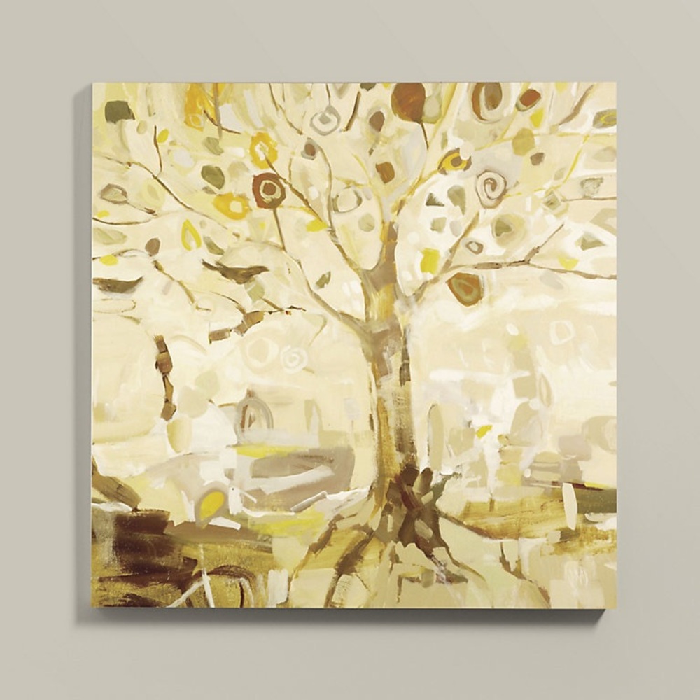 Ballard Designs Abstract Tree Canvas Art- Rare no longer made
